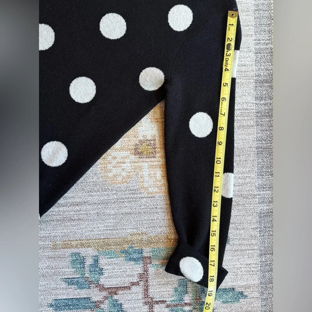 EUC - Cynthia Rowley Polka Dot Sweater - Picture 7 of 10